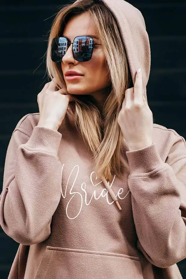 Moderner JGA Pullover mit Bride Design für Frauen